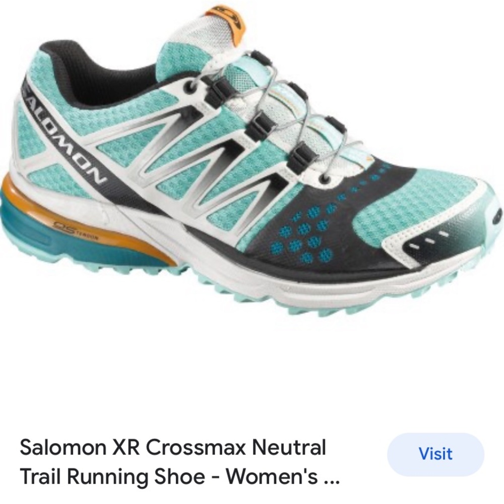 Salomon XR CrossFit neutral trail running sneakers size 9